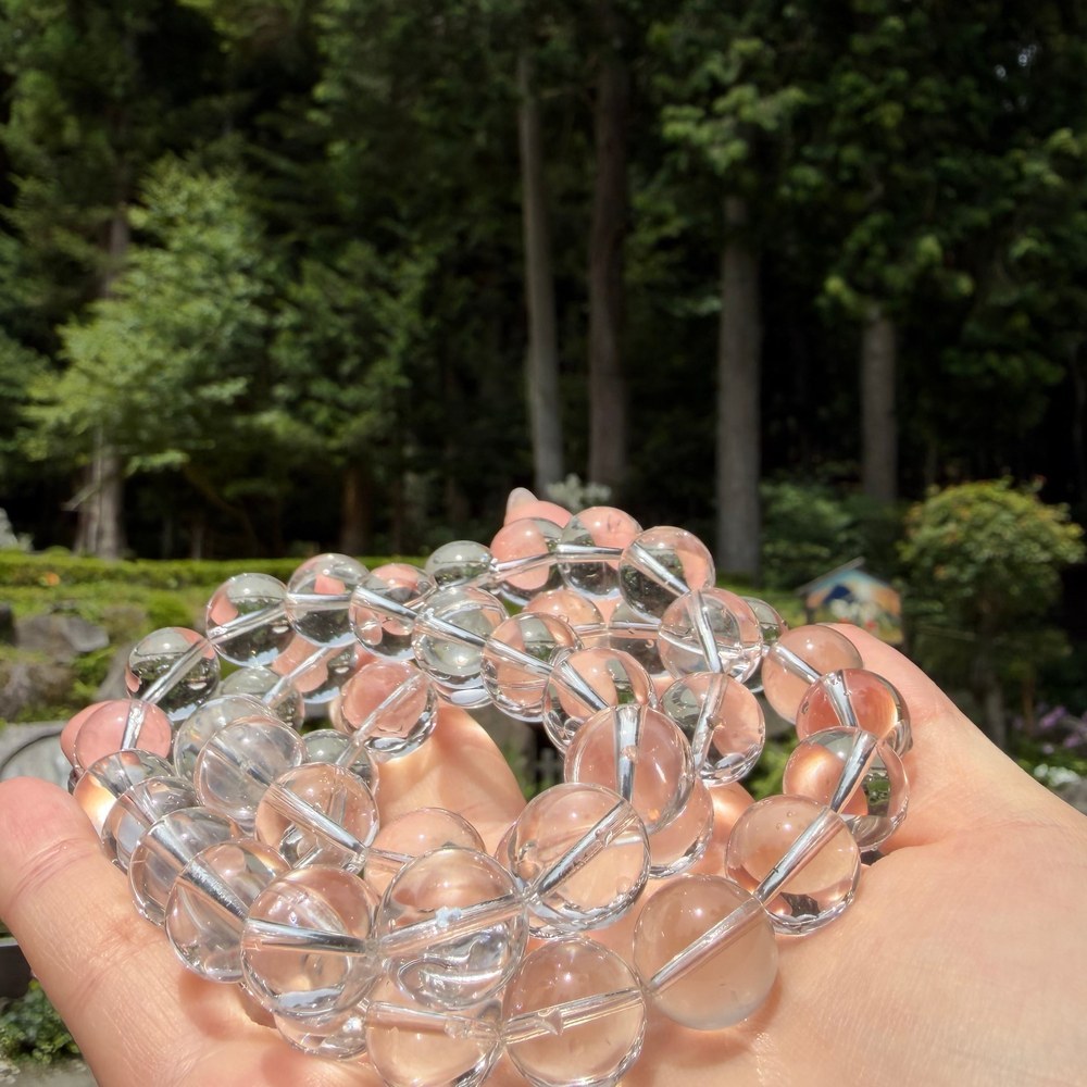 水晶のブレスレット — 取扱例